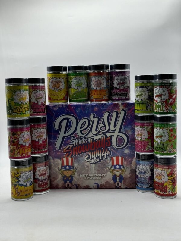 PERSY MINIS SNOWBALLS JULY4TH { LASTEST EDITION OUT }