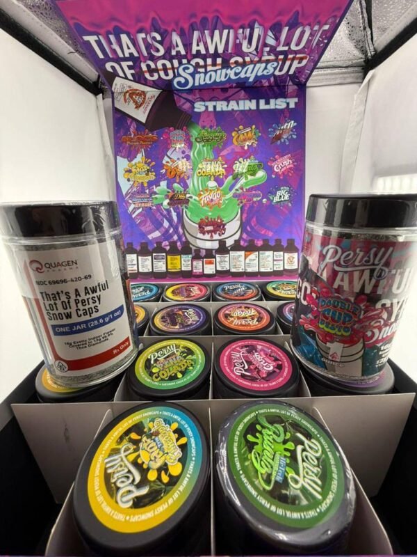 New Persy Collab: That’s A Awful Lot of Cough Syrup Snowcaps – Limited Edition Drop